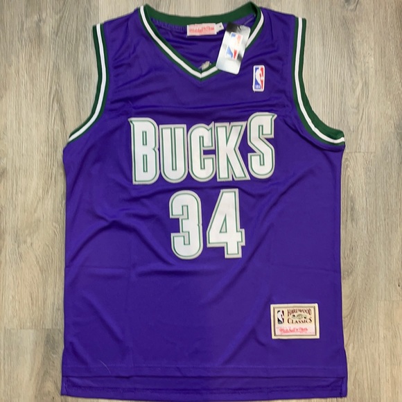 Milwaukee bucks throwback jerseys Clearance